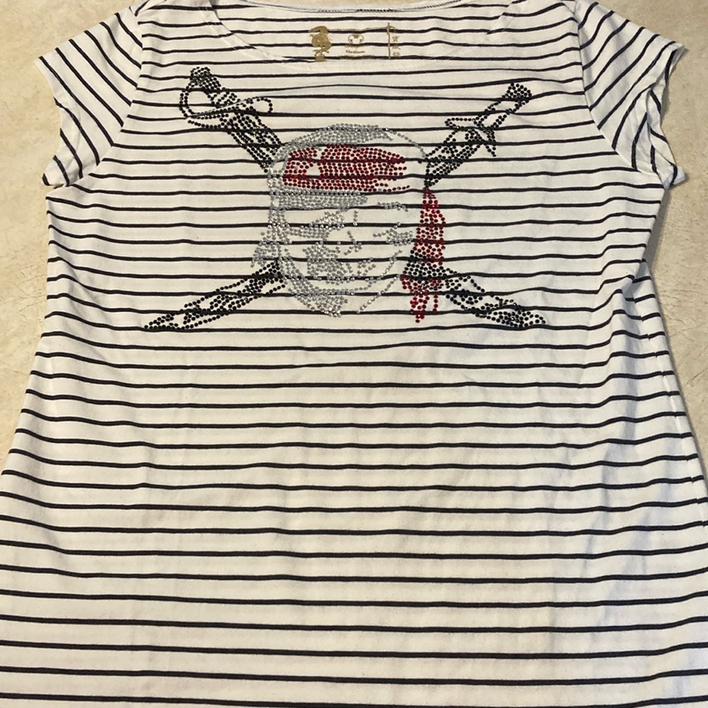 Disney Store striped pirate shirt